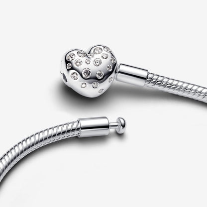 Timeless Diamond Heart Bracelet