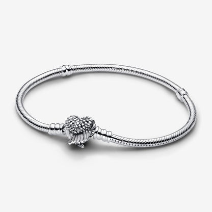 Cupid’s Wings Snake Chain Bracelet