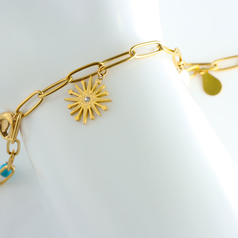 Fashionable Sun and Shell Jewelry
