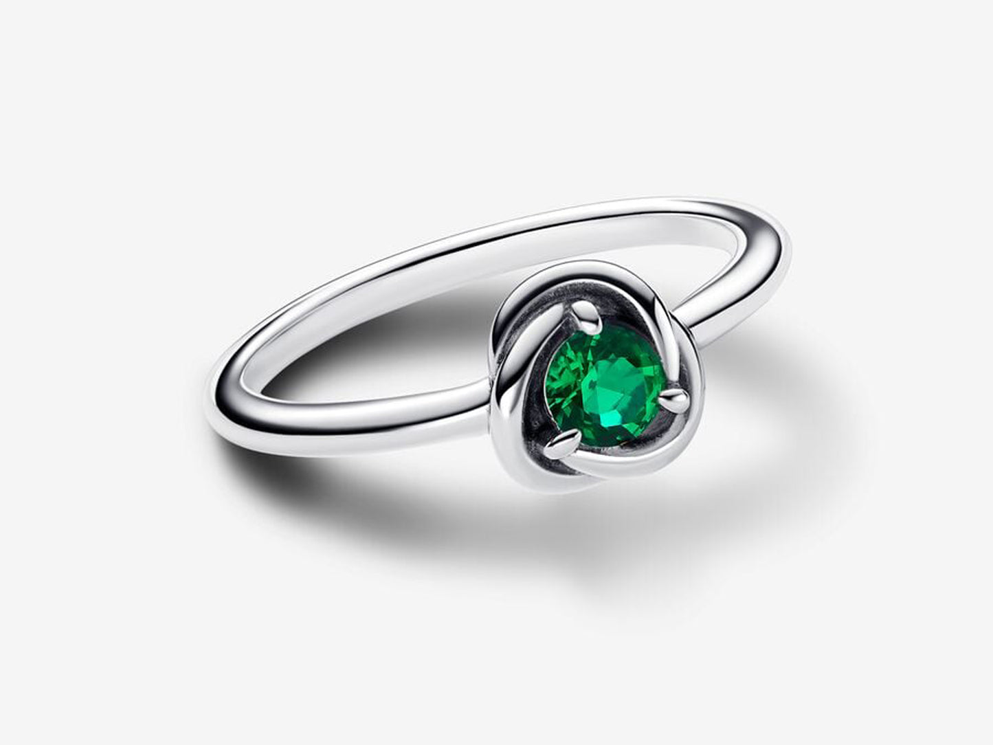 May Royal Green Eternity Circle Ring