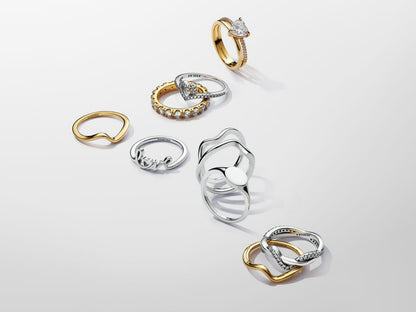 Polished Wave Ring