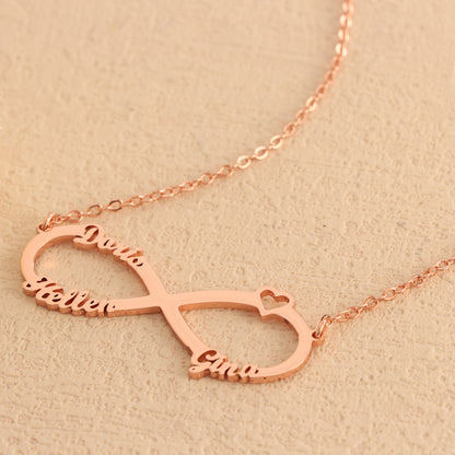 Trendy O-Chain Necklace with Letters