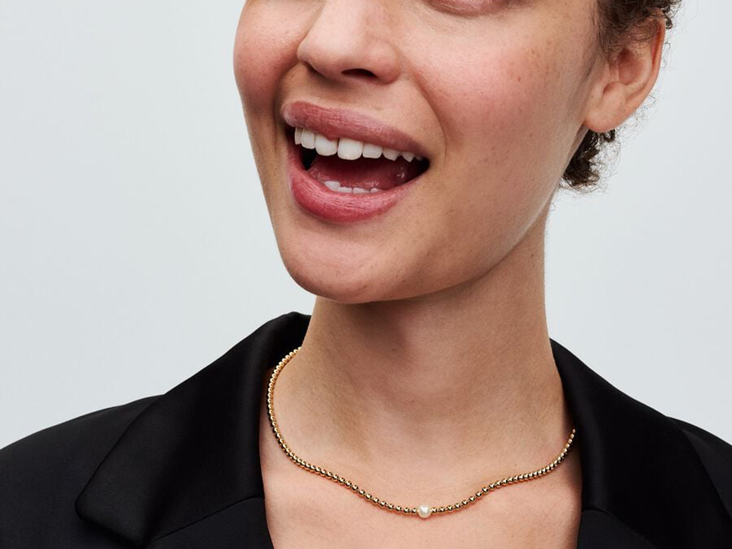 Treated Freshwater Cultured Pearl & Beads Collier Necklace