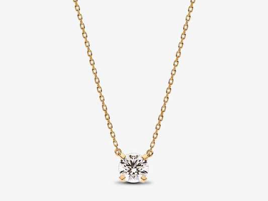 Lab-grown Diamond Pendant Necklace 1.00 carat tw 14k Gold