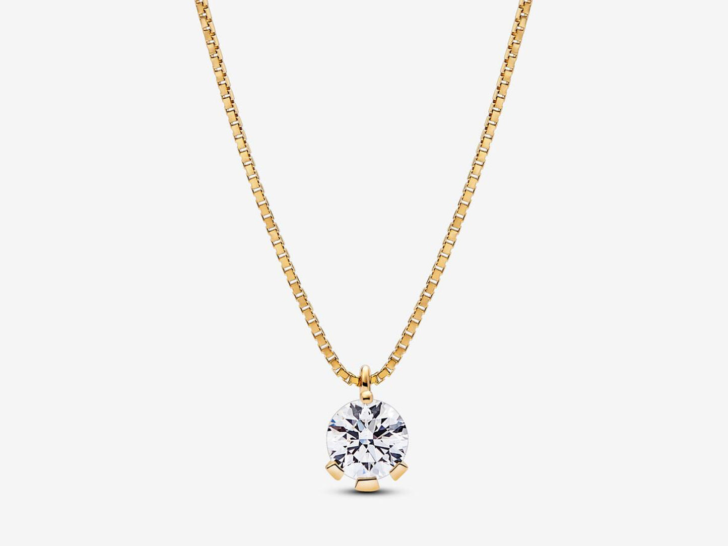 Lab-grown Diamond Pendant Necklace 1.00 carat tw 14k Gold