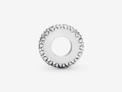 Clear Sparkle Spacer Charm