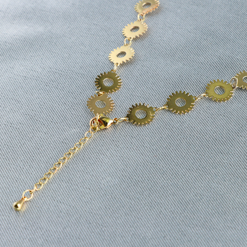 Creative Copper O-Chain Necklace