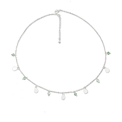 Chic Silver Copper O-Chain Necklace for Women