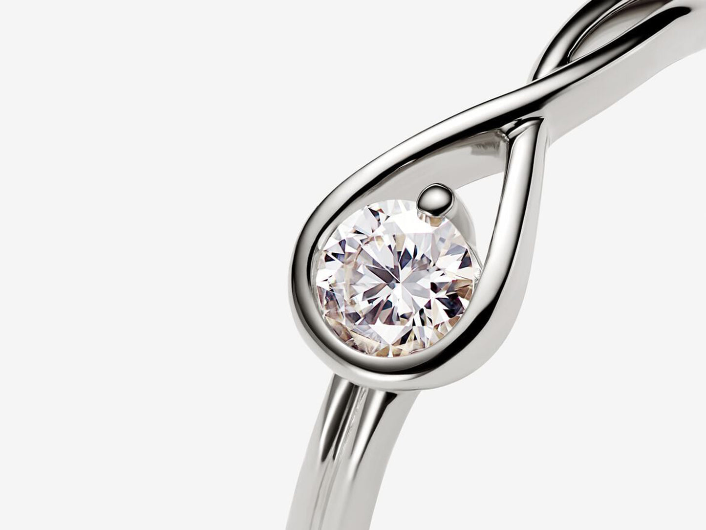 Lab-grown Diamond Ring 0.50 carat tw 14k White Gold
