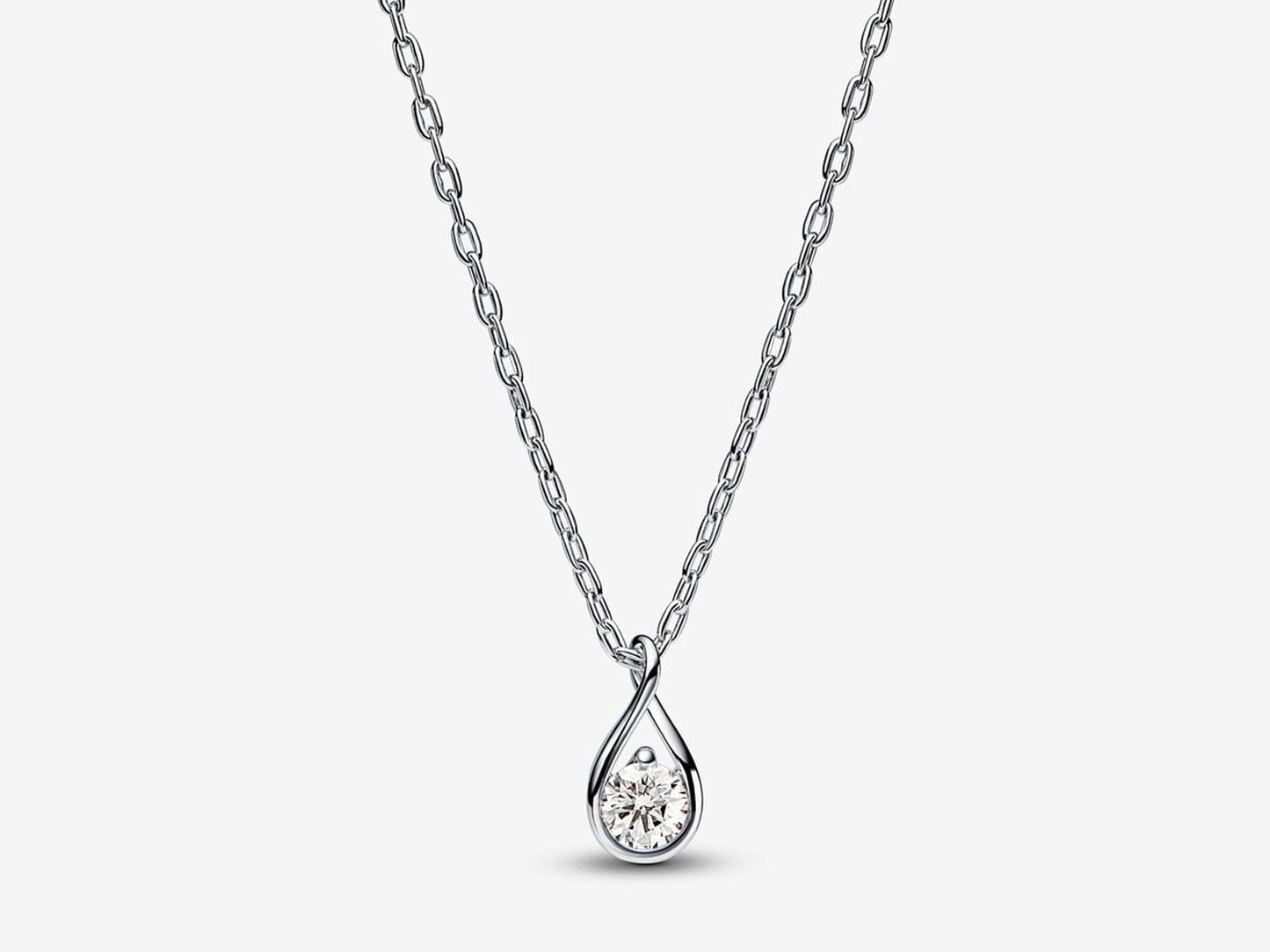 Lab-grown Diamond Pendant & Necklace 0.25 carat tw Sterling Silver