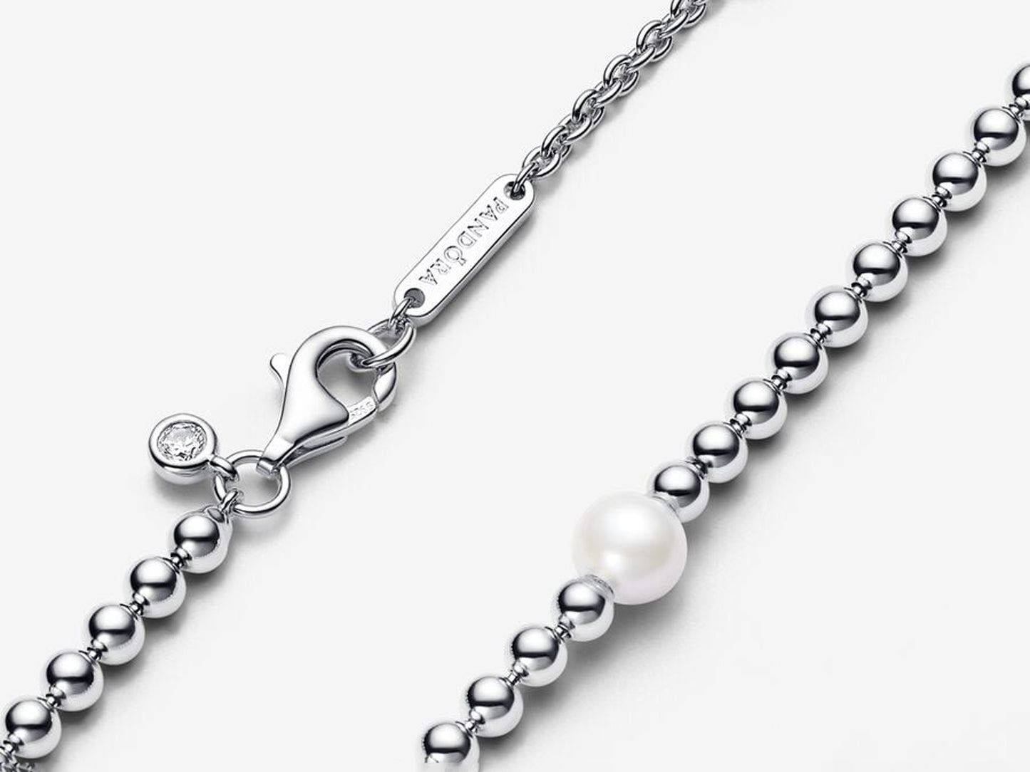 Treated Freshwater Cultured Pearl & Beads Collier Necklace