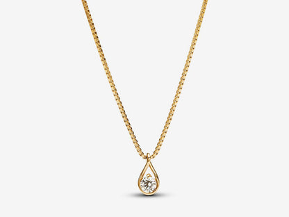 Lab-grown Diamond Pendant & Necklace 0.25 carat tw 14k Gold