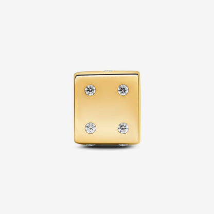 Sparkling Dice Charm