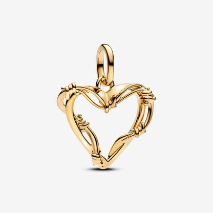Strong Heart Dangle Charm