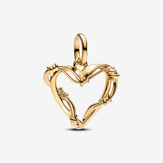 Strong Heart Dangle Charm