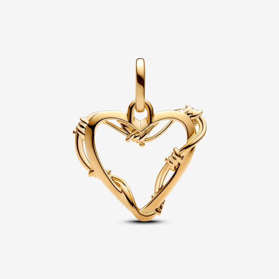 Strong Heart Dangle Charm