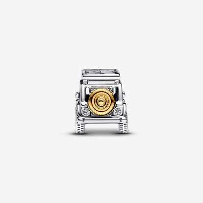 Gold & Silver Travel Car Charm