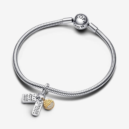Never Apart Friendship Charm