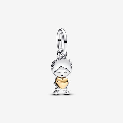Father-Son Sterling Silver Charm