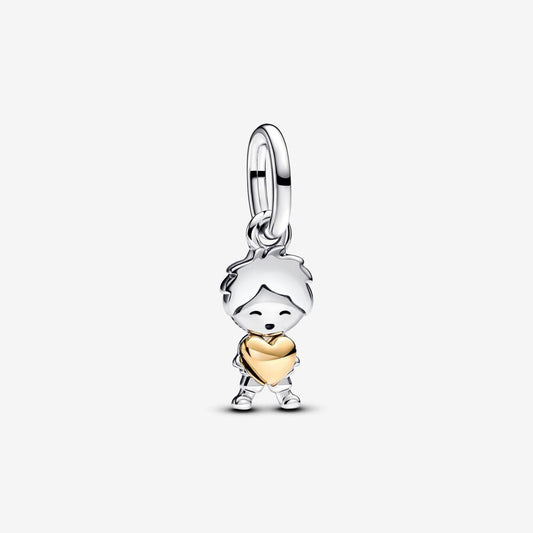 Father-Son Sterling Silver Charm