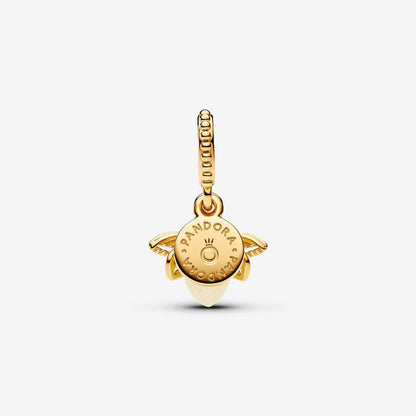 Gold-Plated Glowing Firefly Charm