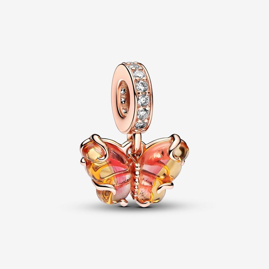 Delicate Rose Gold Butterfly