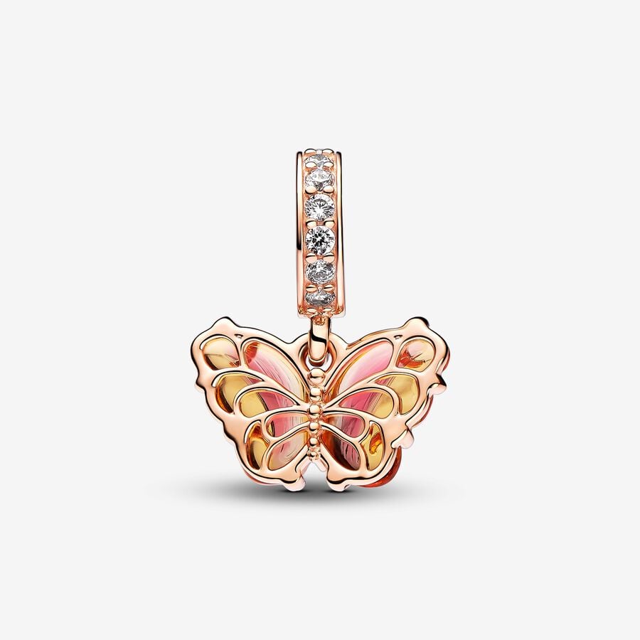 Delicate Rose Gold Butterfly