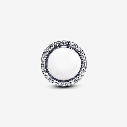 Pavé Cubic Zirconia Mom Charm