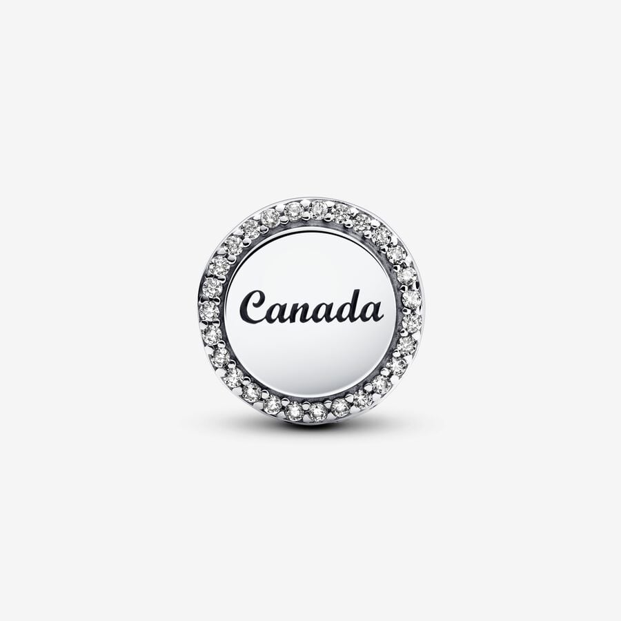 Red Maple Leaf Enamel Charm