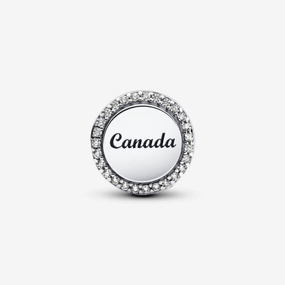 Red Maple Leaf Enamel Charm