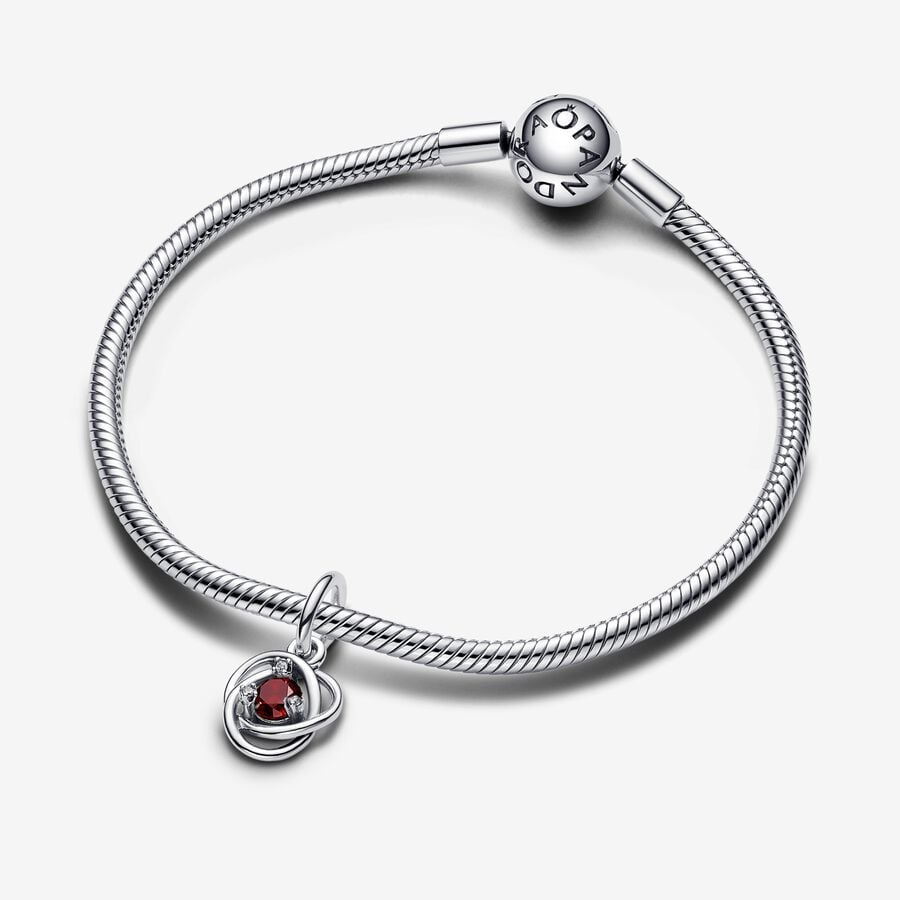 Red Infinity Charm