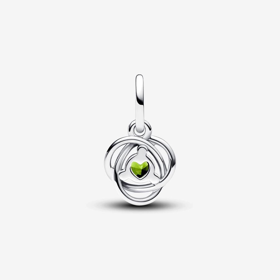 Spring Green Infinity Charm