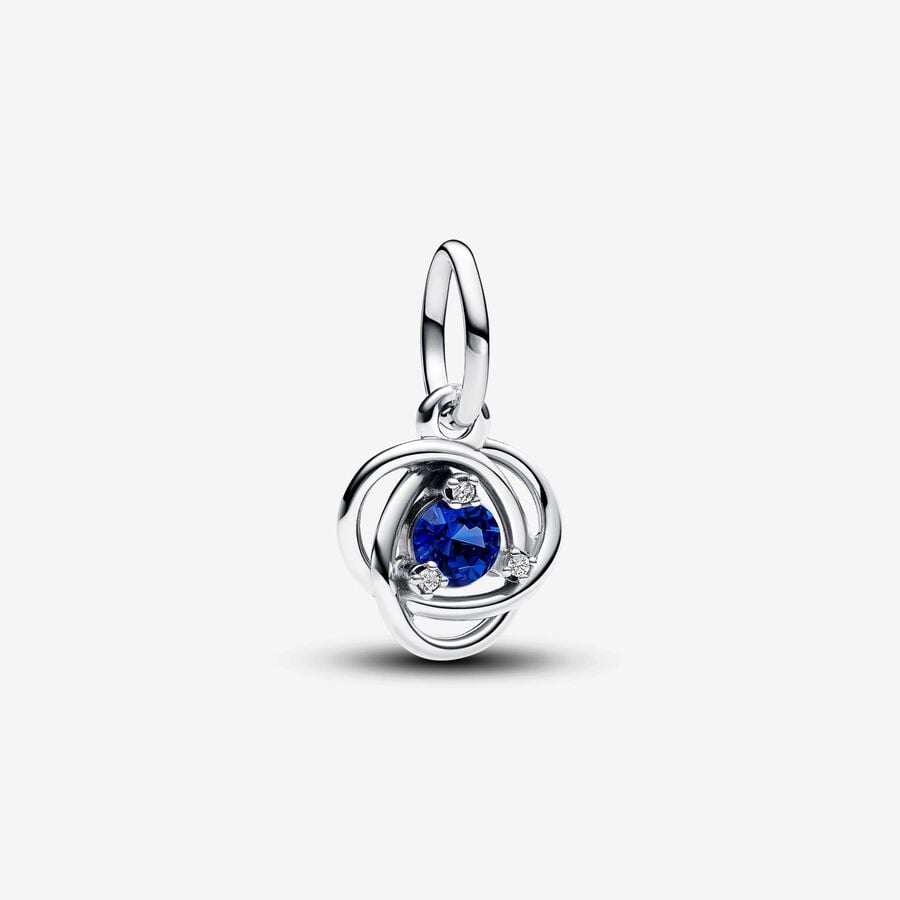 Blue Infinity Charm