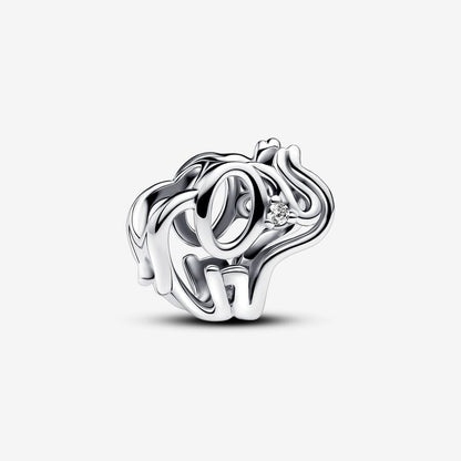 Symbolic Elephant Silhouette Charm