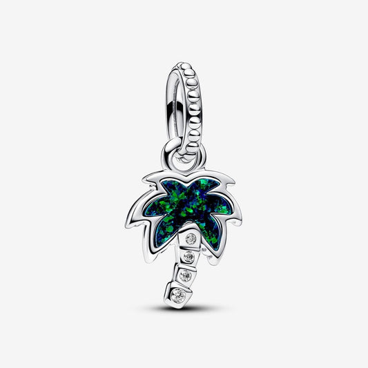Opal Palm Tree Charm
