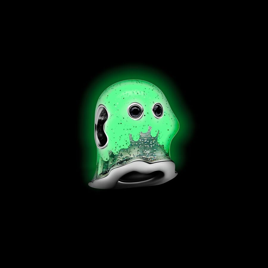 Boo the Ghost Glow Charm