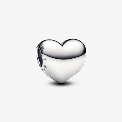 Engravable Sterling Silver Heart Charm