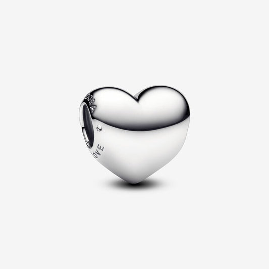 Engravable Sterling Silver Heart Charm