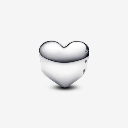 Engravable Sterling Silver Heart Charm
