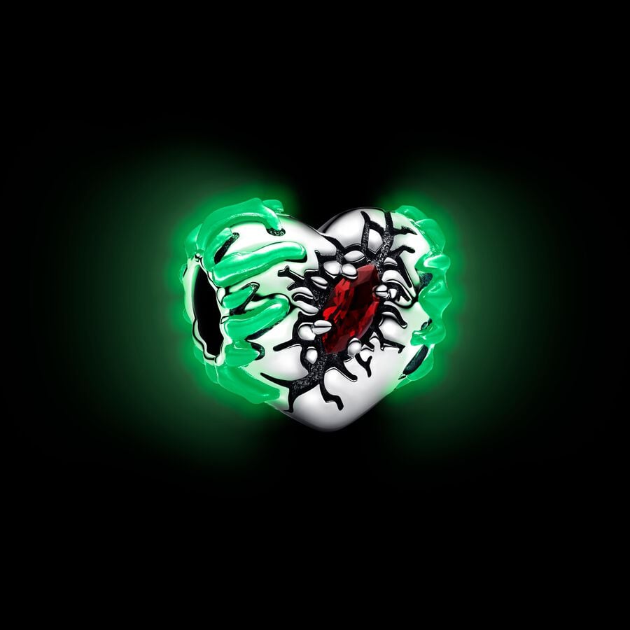 Stranger Things Glow Heart Charm