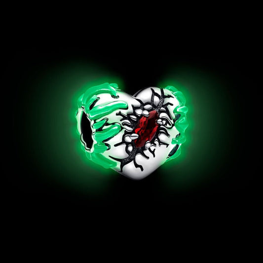 Stranger Things Glow Heart Charm