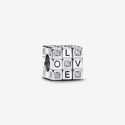 Sterling Silver Game of Love Charm