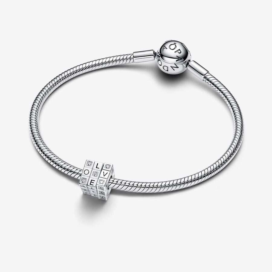 Sterling Silver Game of Love Charm