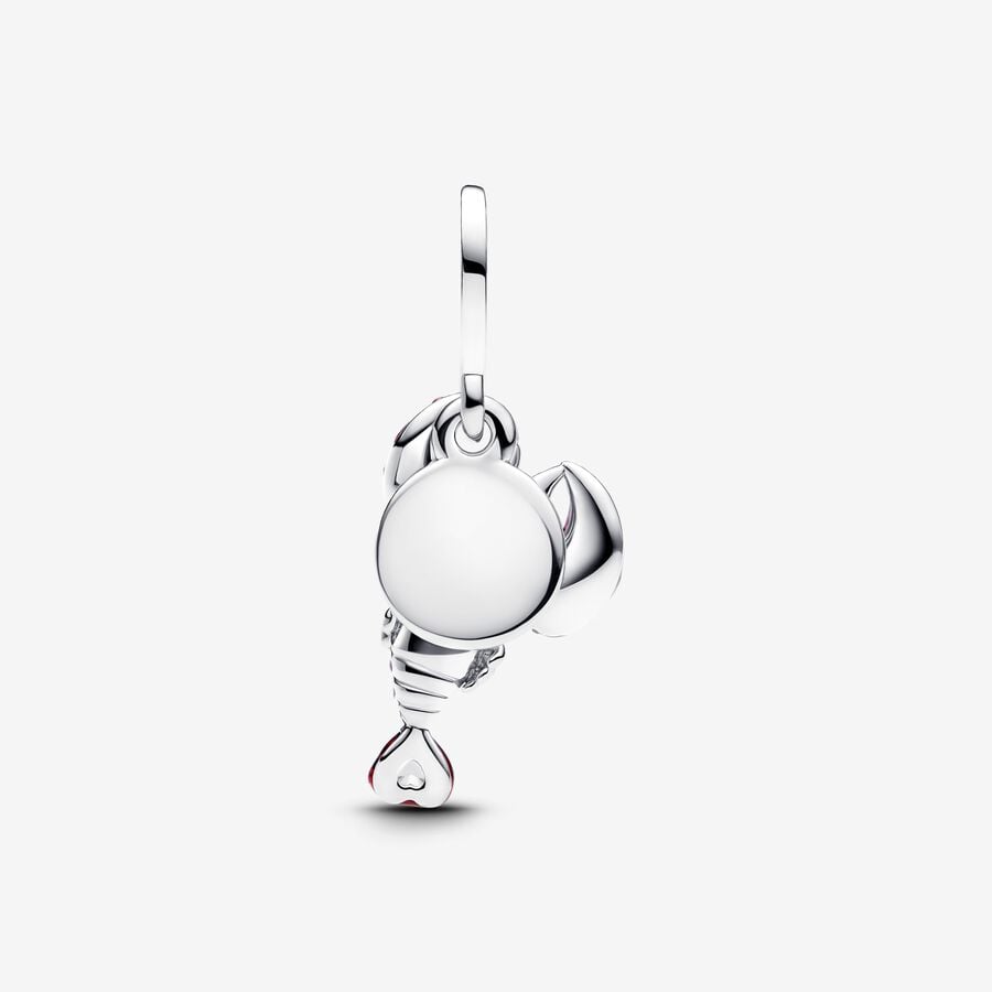 Red Enamel Lobster Charm