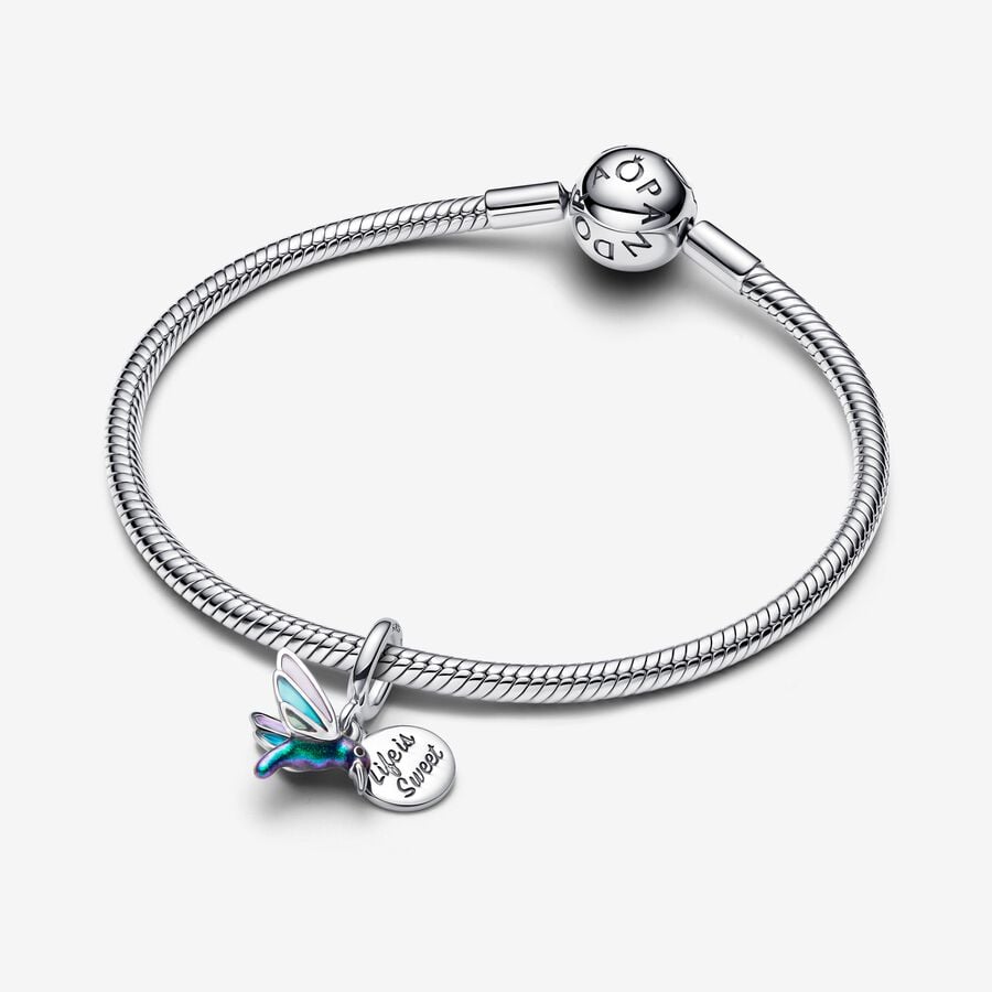 Sterling Silver Hummingbird Charm