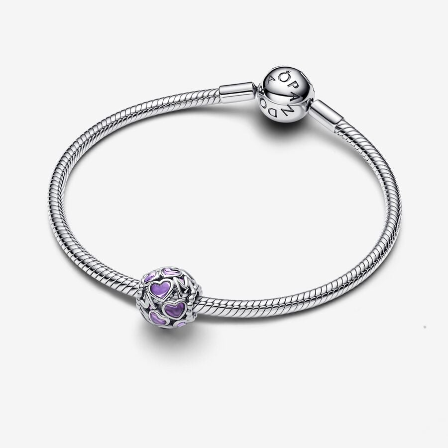 Purple Heart Mother's Charm