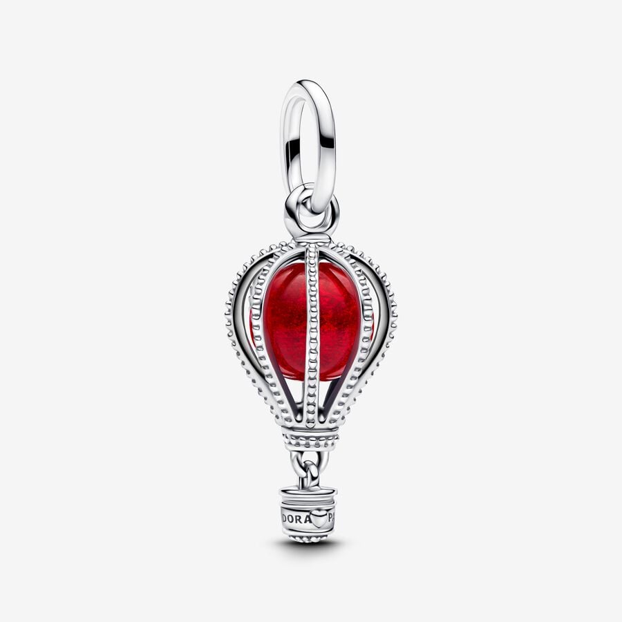 Red Murano Glass Travel Charm