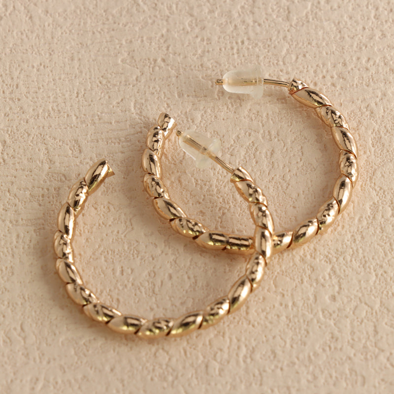 Elegant Geometric Circle Earrings