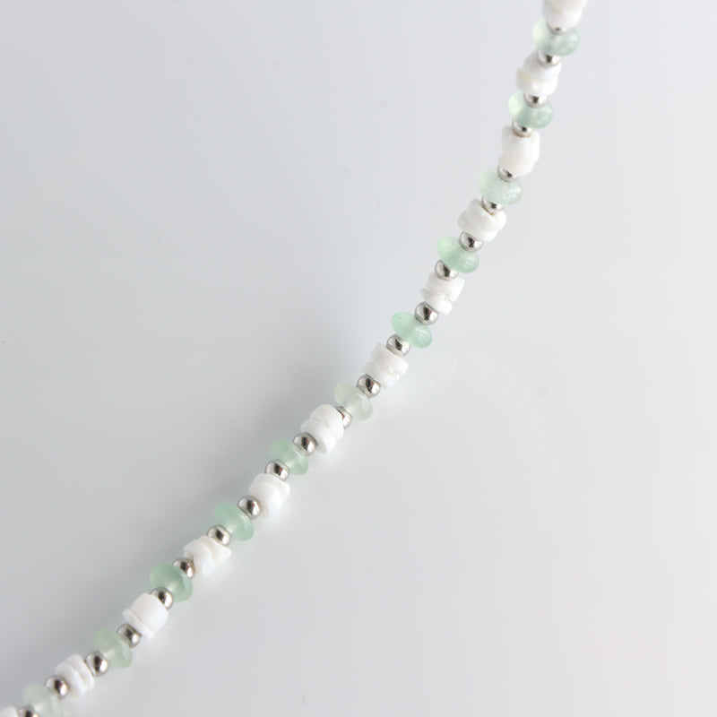 Green Stone and Shell Jewelry for Women