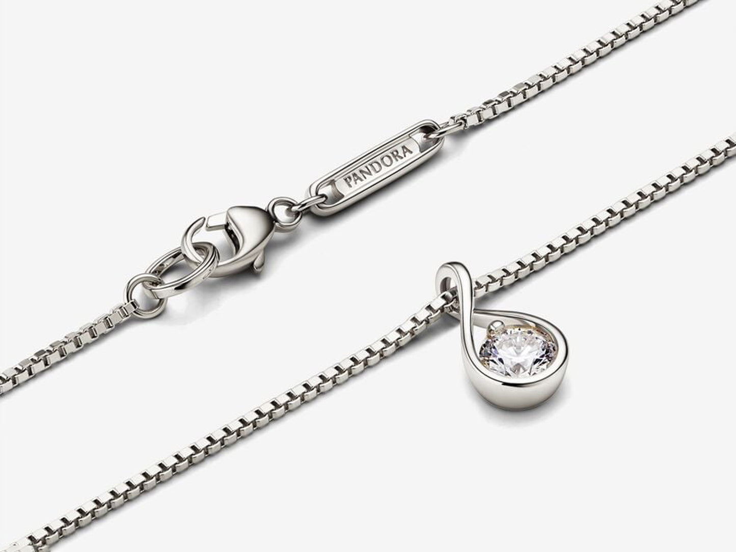 Lab-grown Diamond Pendant & Necklace 0.25 carat tw 14k White Gold
